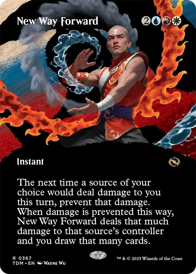New Way Forward [367] [Borderless] [Clan] [Tarkir: Dragonstorm] [Non-Foil]