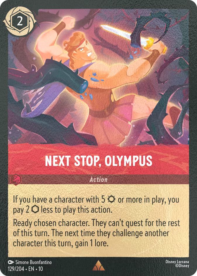 Next Stop, Olympus - 129/204 [Whispers in the Well] [Cold Foil]