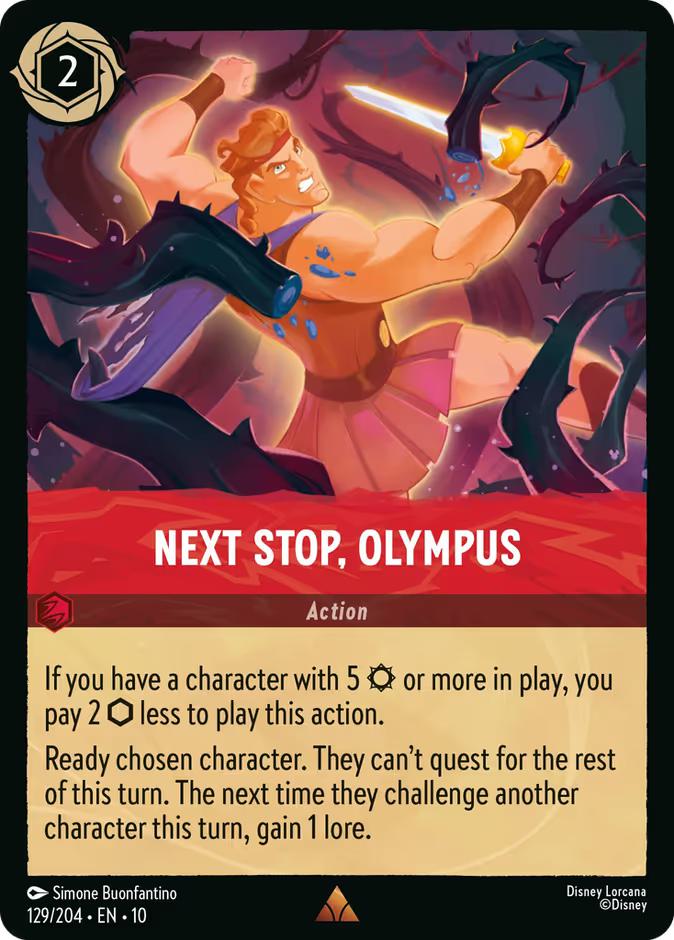 Next Stop, Olympus - 129/204 [Whispers in the Well] [Non-Foil]