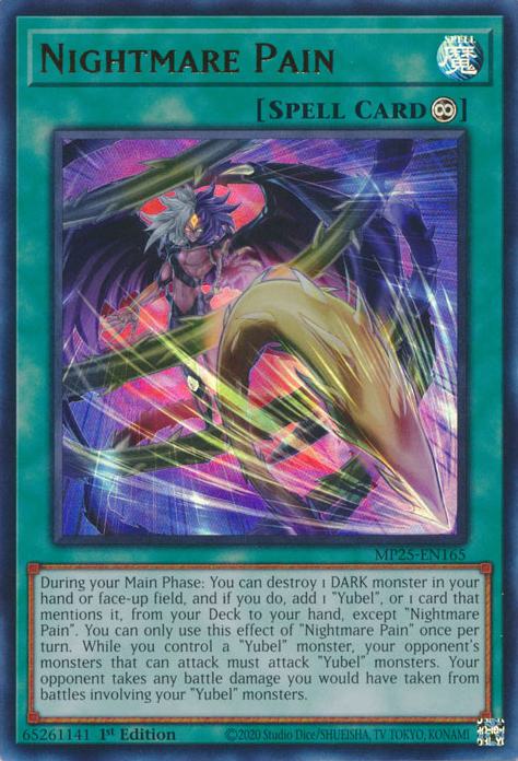 Nightmare Pain - MP25-EN165 - Ultra Rare - 1st Edition