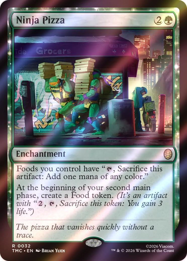 Ninja Pizza [32] [Teenage Mutant Ninja Turtles Eternal] [Surge Foil]