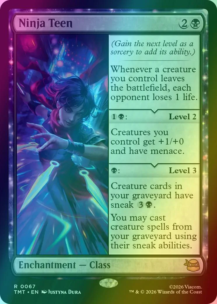 Ninja Teen [67] [Teenage Mutant Ninja Turtles] [Foil]