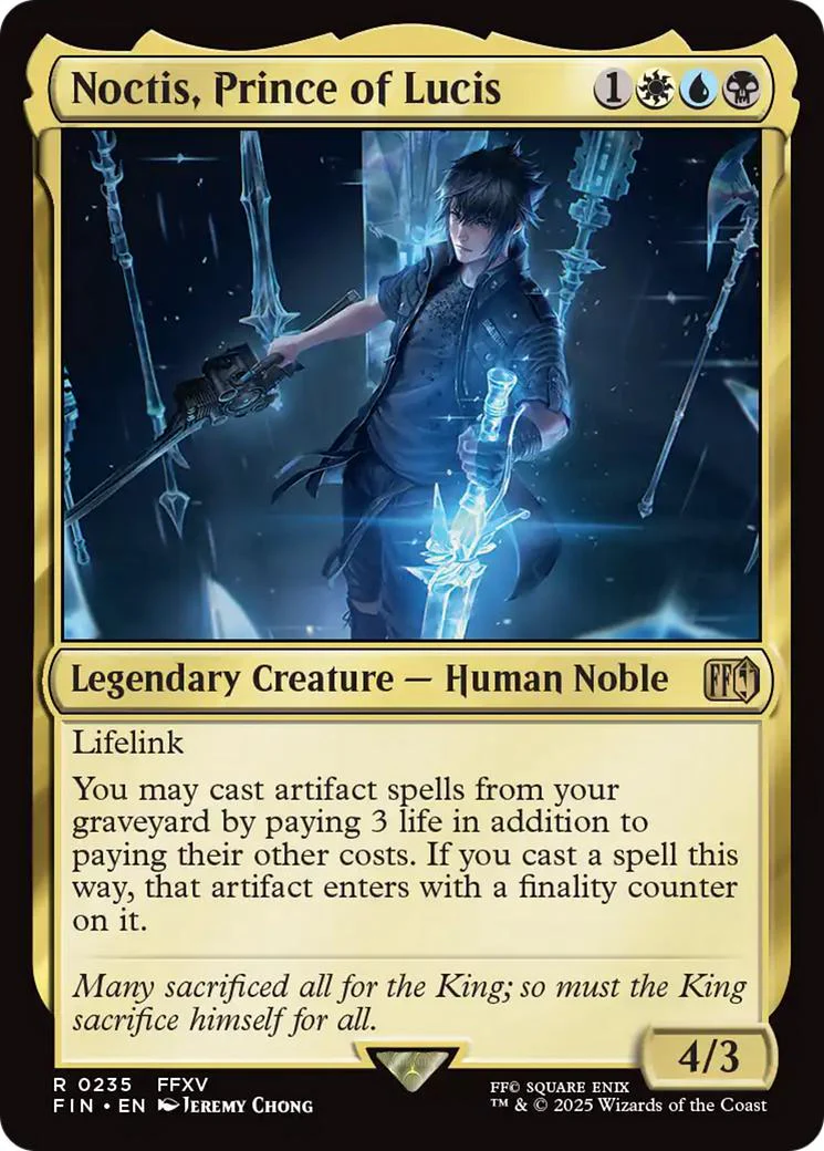 Noctis, Prince of Lucis [235] [FINAL FANTASY] [Non-Foil]