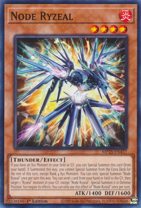 Node Ryzeal - MP25-EN437 - Common - 1st Edition