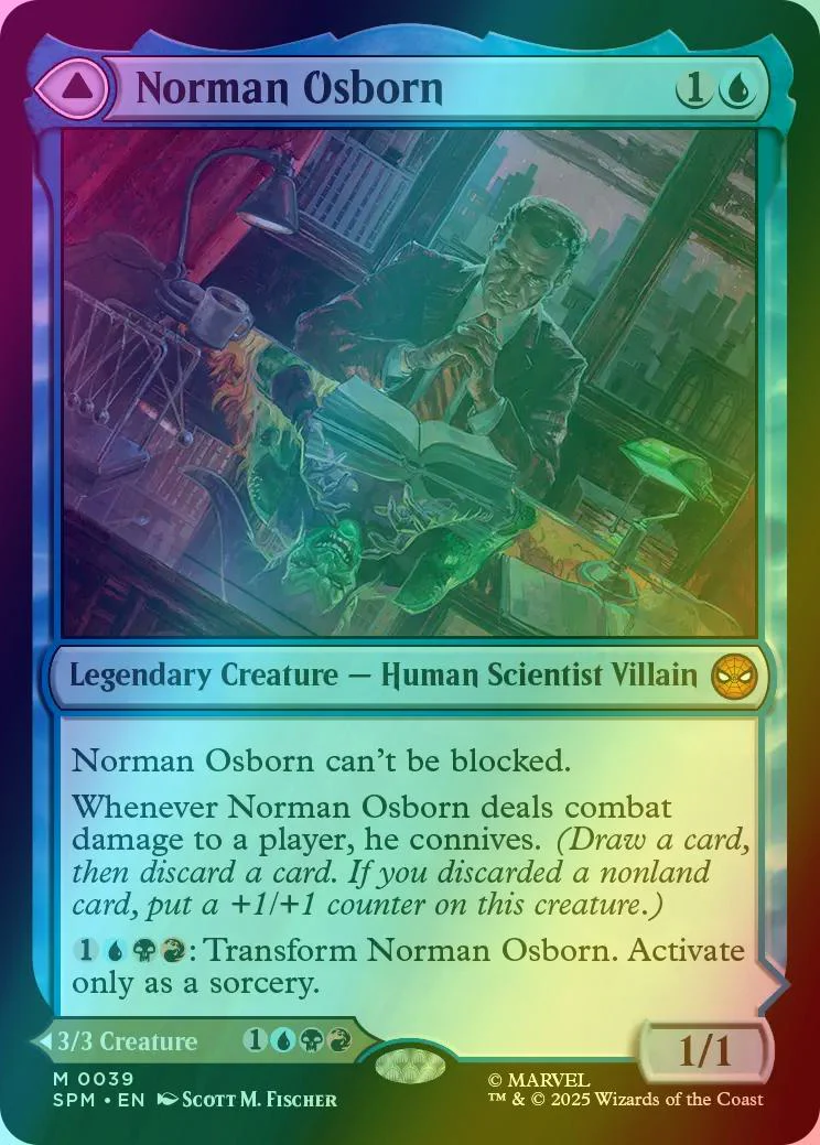 Norman Osborn // Green Goblin [39] [Marvel's Spider-Man] [Foil]