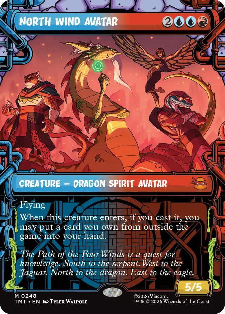 North Wind Avatar [248] [Sewer Frame] [Teenage Mutant Ninja Turtles] [Non-Foil]