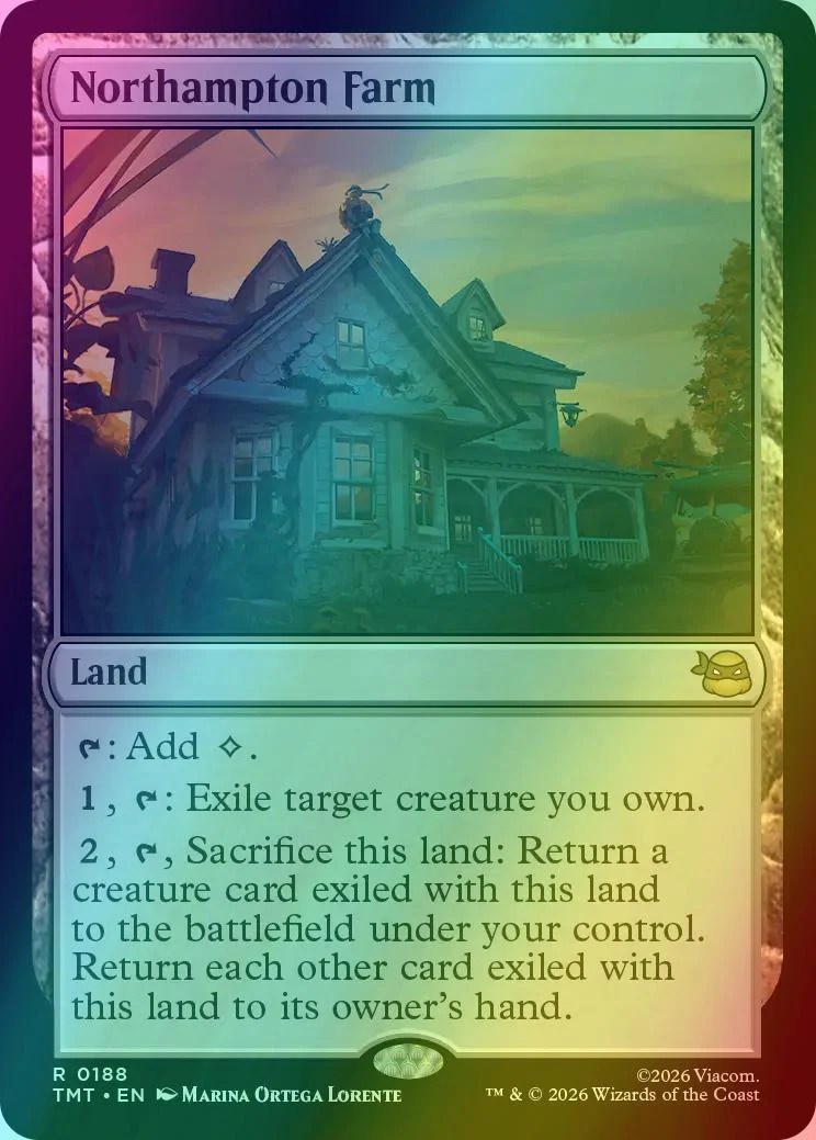 Northampton Farm [188] [Teenage Mutant Ninja Turtles] [Foil]