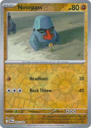Nosepass - 097/182 - Common [sv10-097] [Reverse Holo]