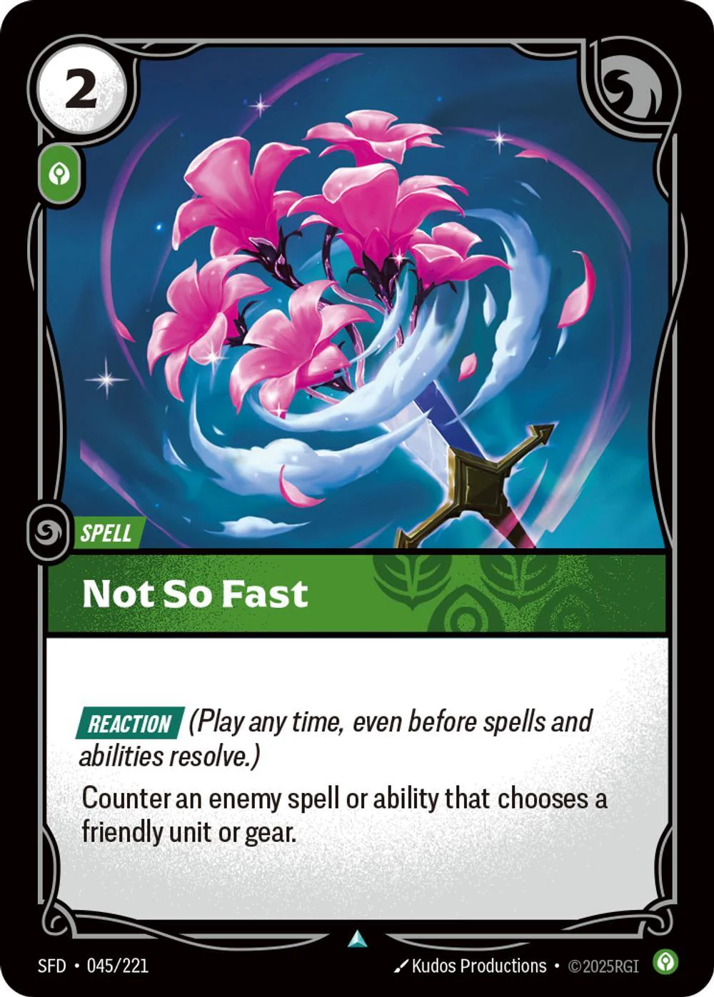 Not So Fast - 045/221 [Spiritforged] [Non Foil]
