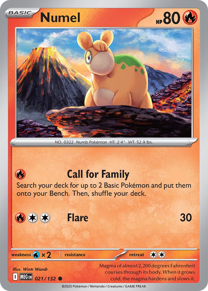Numel - 021/132 - Common [me01-021] [Non-Holo]