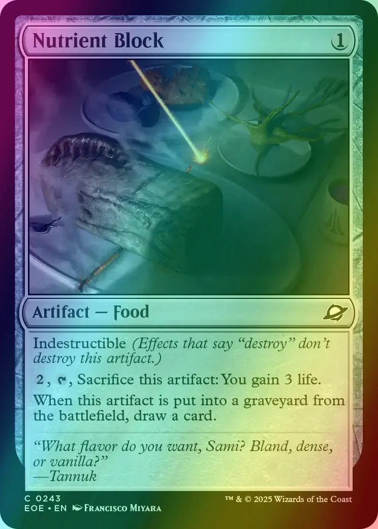 Nutrient Block [243] [Edge of Eternities] [Foil]