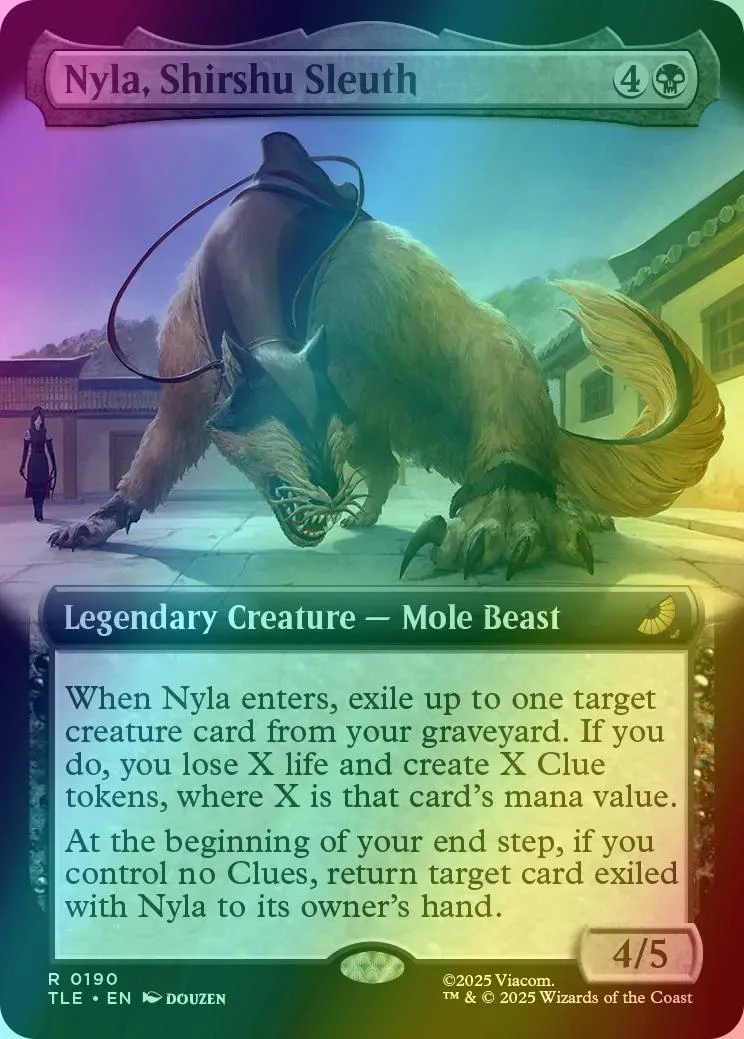 Nyla, Shirshu Sleuth [190] [Extended Art] [Avatar: The Last Airbender Eternal] [Foil]