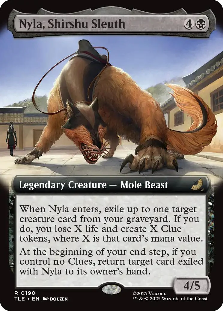Nyla, Shirshu Sleuth [190] [Extended Art] [Avatar: The Last Airbender Eternal] [Non-Foil]