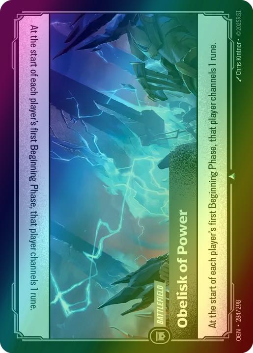 Obelisk of Power - 284/298 [Origins] [Foil]