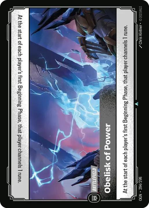 Obelisk of Power - 284/298 [Origins] [Non-Foil]