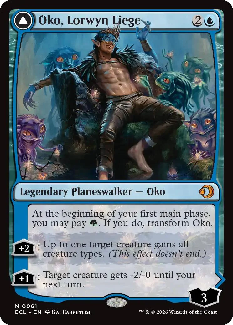Oko, Lorwyn Liege // Oko, Shadowmoor Scion [61] [Lorwyn Eclipsed] [Non-Foil]