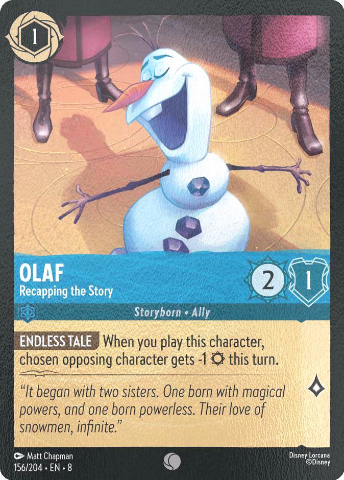 Olaf - Recapping the Story - 156/204 [Reign of Jafar] [Cold Foil]