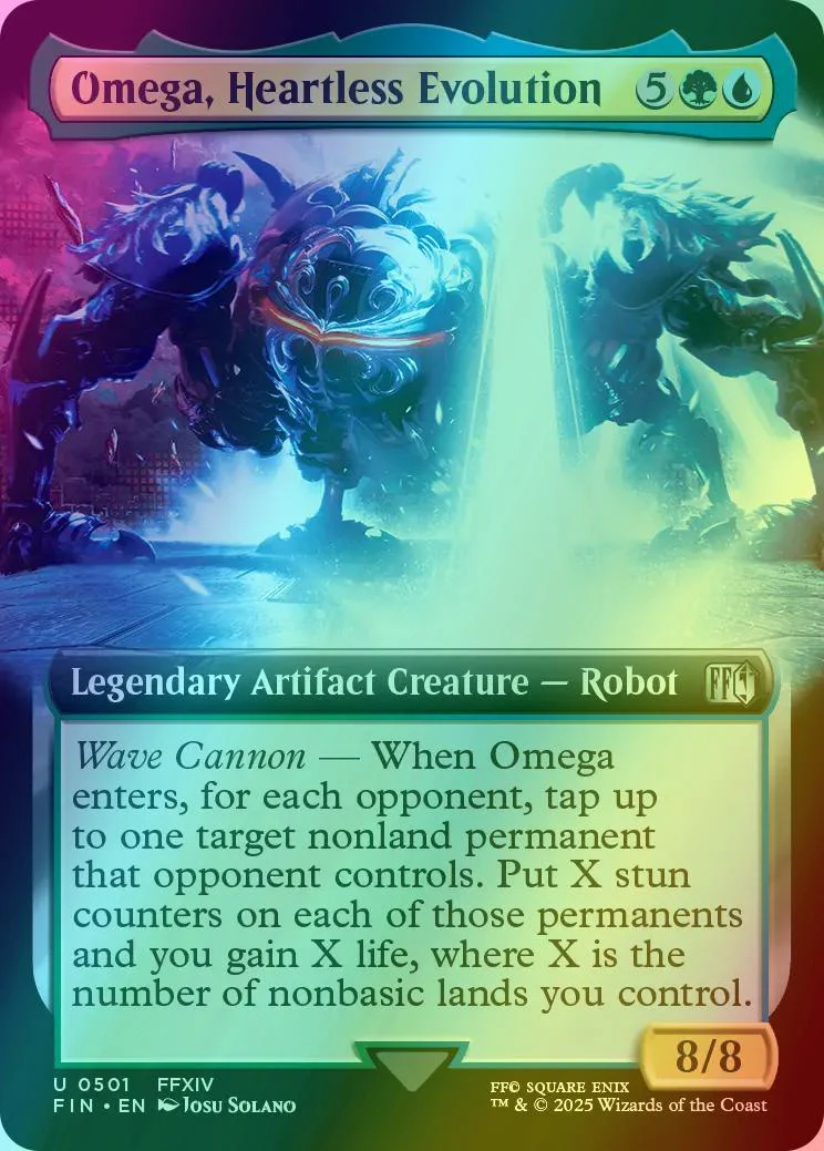 Omega, Heartless Evolution [501] [Extended Art] [FINAL FANTASY] [Foil]