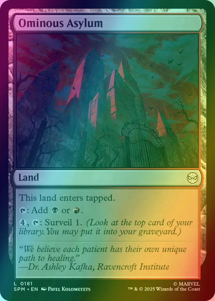 Ominous Asylum [181] [Marvel's Spider-Man] [Foil]