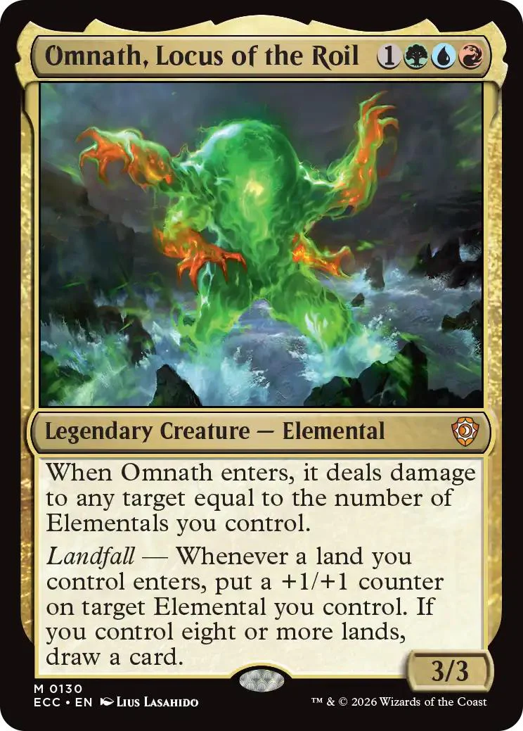 Omnath, Locus of the Roil [130] [Lorwyn Eclipsed: Commander] [Non-Foil]