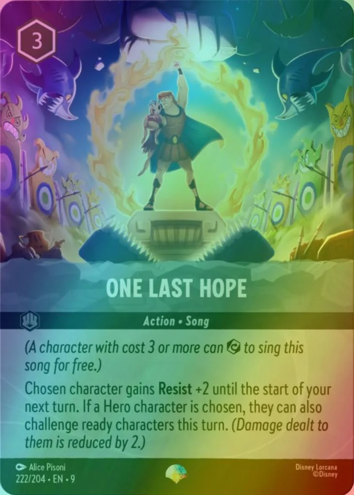 One Last Hope (Epic) - 222 [Fabled] [Holofoil]