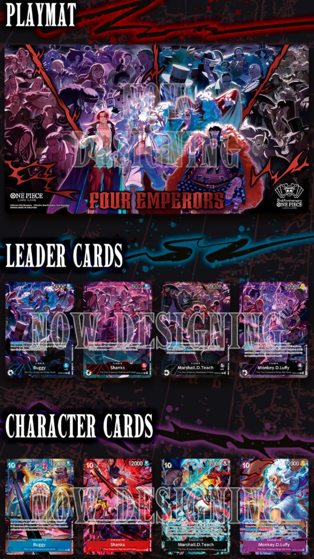 One Piece English 2nd Anniversary Set