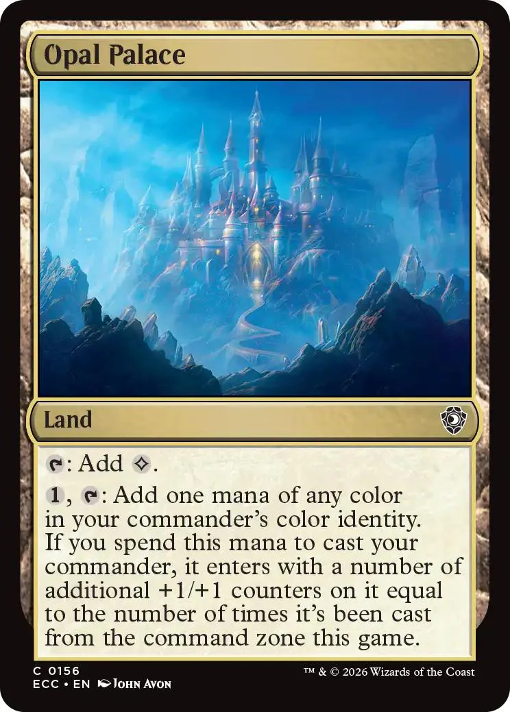 Opal Palace [156] [Lorwyn Eclipsed: Commander] [Non-Foil]