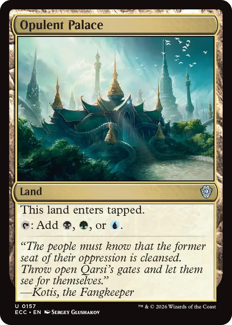 Opulent Palace [157] [Lorwyn Eclipsed: Commander] [Non-Foil]