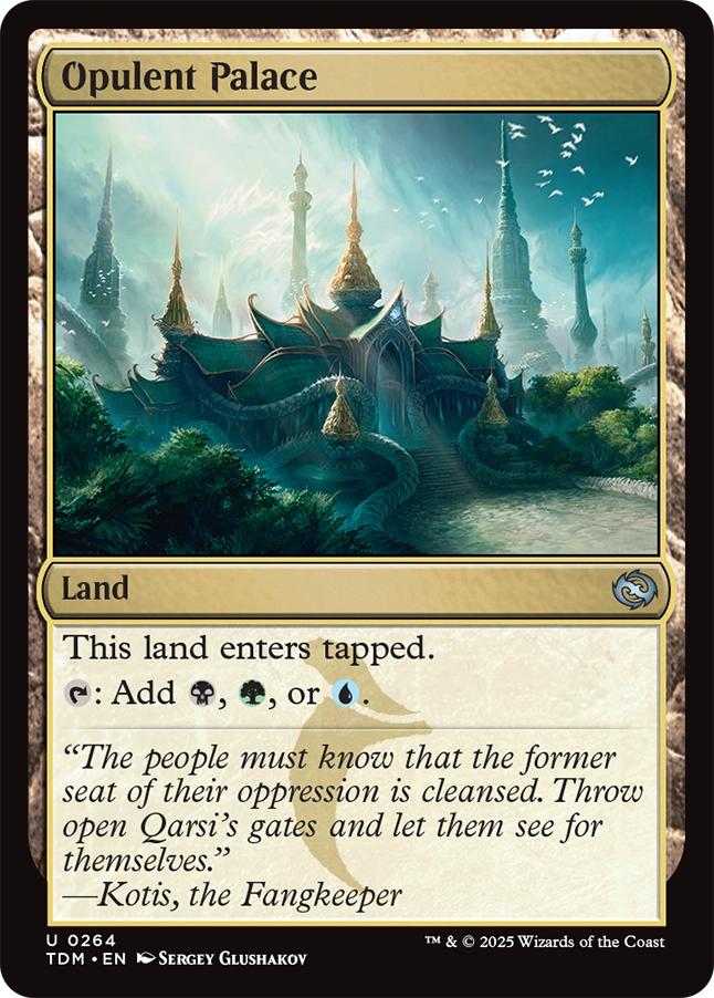 Opulent Palace [264] [Tarkir: Dragonstorm] [Non-Foil]