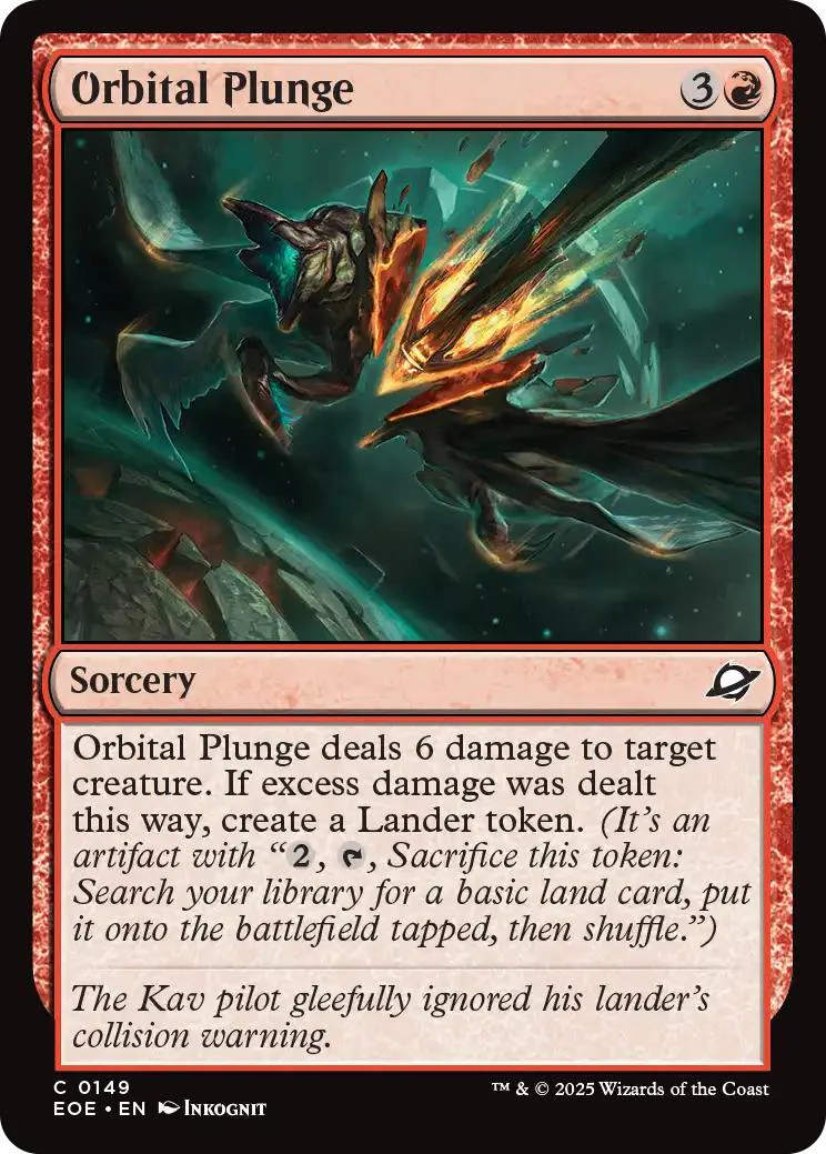 Orbital Plunge [149] [Edge of Eternities] [Non-Foil]