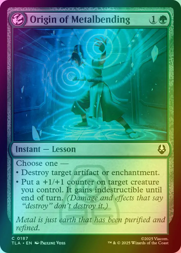 Origin of Metalbending [187] [Avatar: The Last Airbender] [Foil]