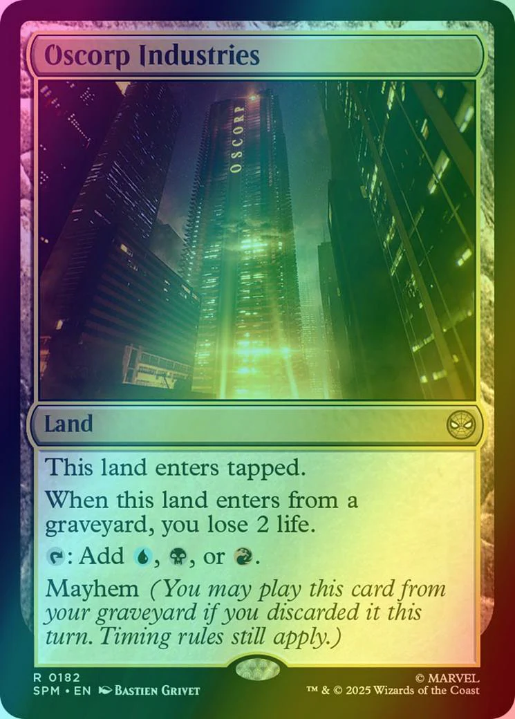 Oscorp Industries [182] [Marvel's Spider-Man] [Foil]