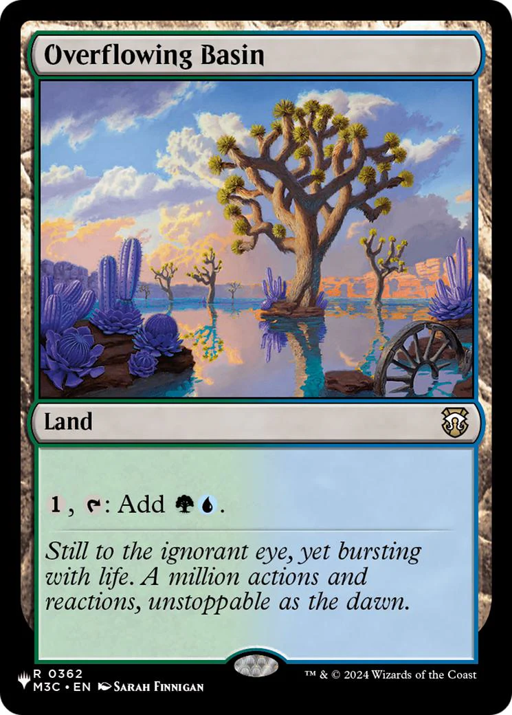 Overflowing Basin [M3C-362] [The List] [Non-Foil]