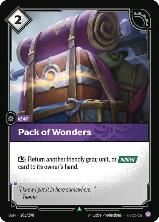 Pack of Wonders - 181/298 [Origins] [Non-Foil]