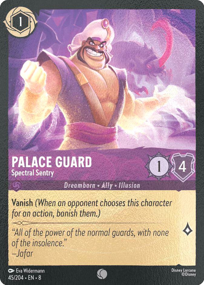 Palace Guard - Spectral Sentry - 45/204 [Reign of Jafar] [Cold Foil]