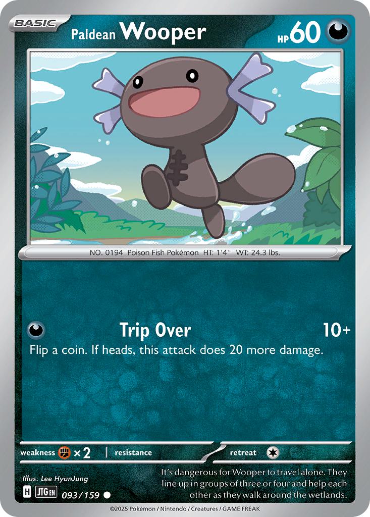 Paldean Wooper - 093/159 - Common [sv09-093] [Non-Holo]