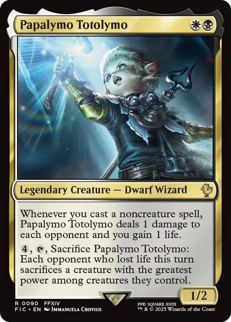 Papalymo Totolymo [90] [FINAL FANTASY: Commander] [Non-Foil]