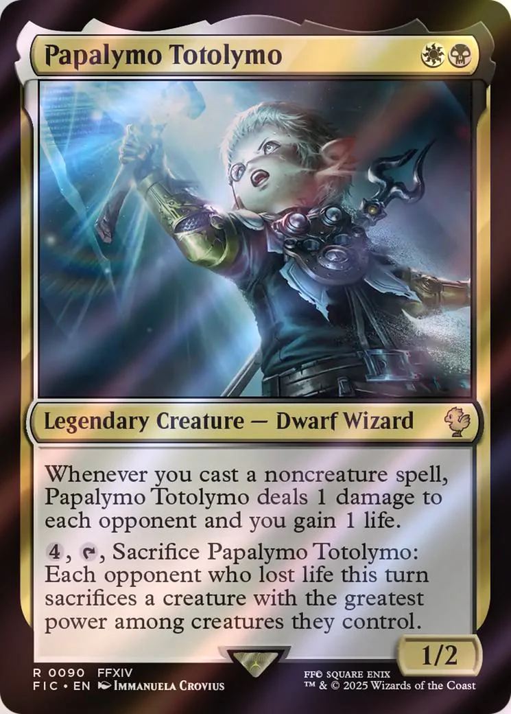 Papalymo Totolymo [90] [FINAL FANTASY: Commander] [Surge Foil]
