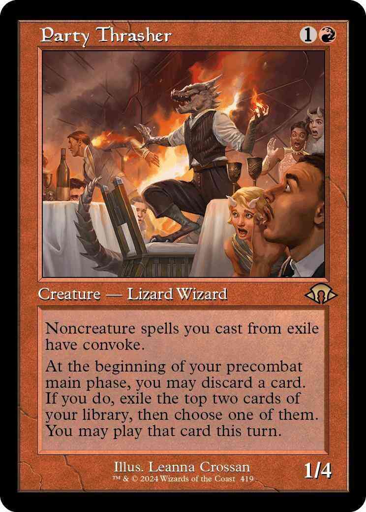Party Thrasher [419] [Retro Frame] [Modern Horizons 3] [Non-Foil]