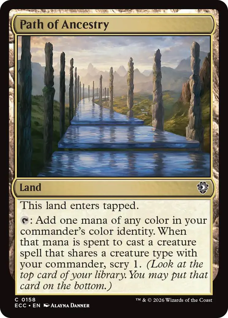 Path of Ancestry [158] [Lorwyn Eclipsed: Commander] [Non-Foil]