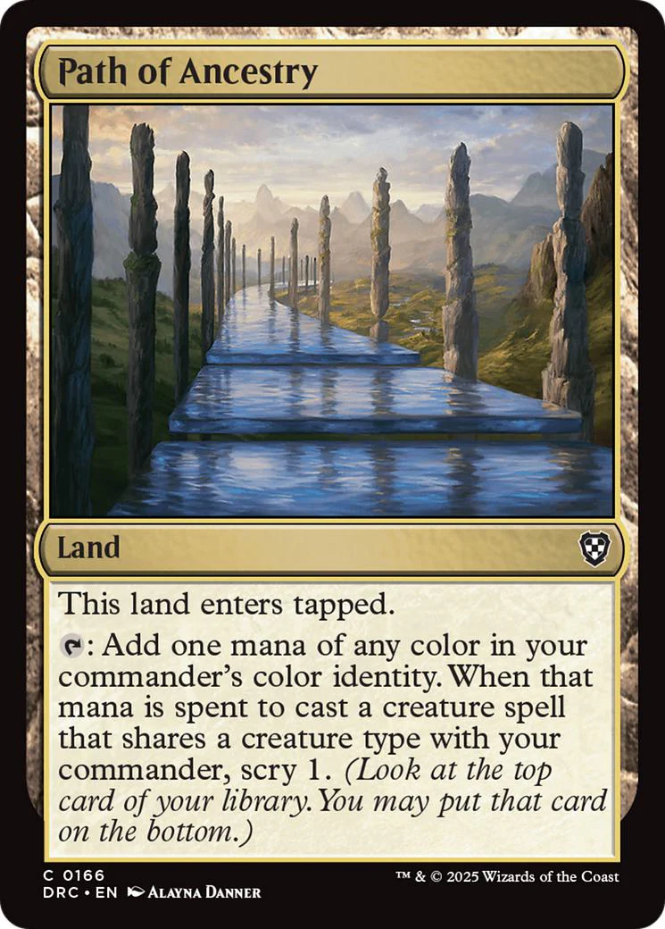 Path of Ancestry [166] [Living Energy] [Aetherdrift: Commander] [Non-Foil]