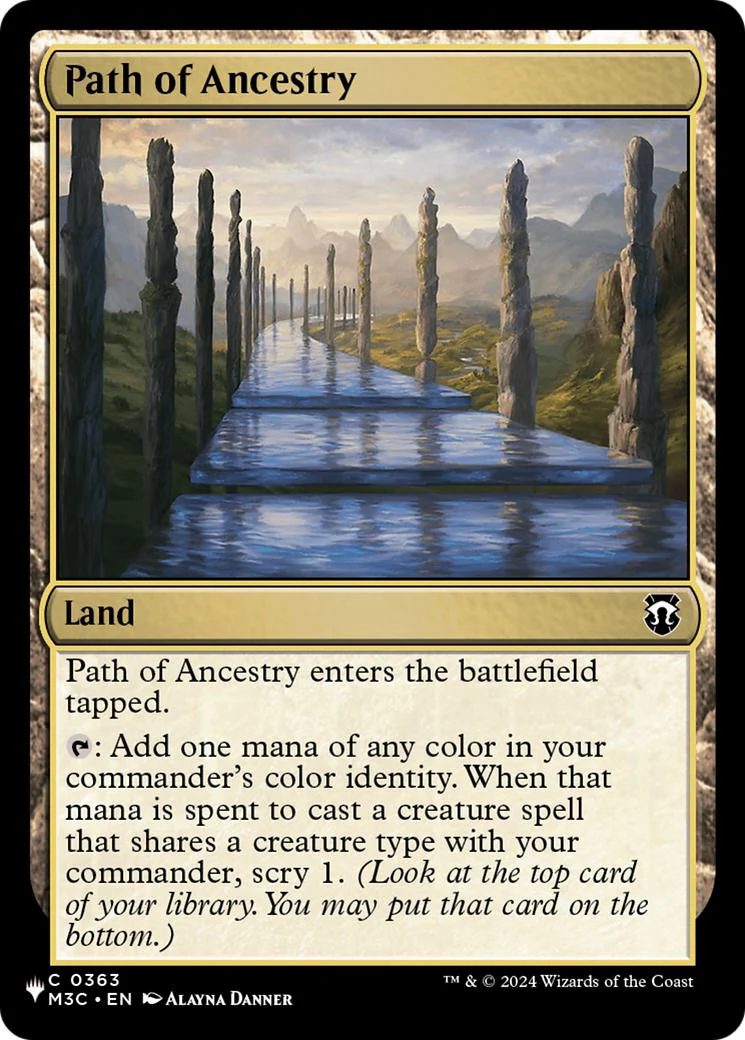 Path of Ancestry [M3C-363] [The List] [Non-Foil]