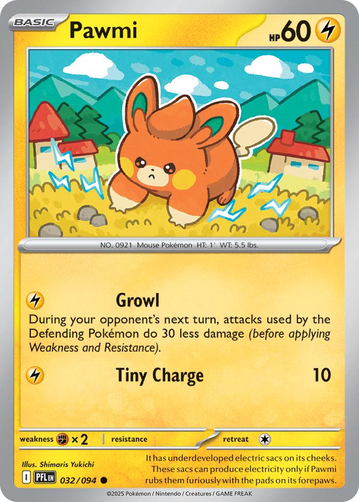 Pawmi - 032/094 - Common [me02-032] [Non-Holo]