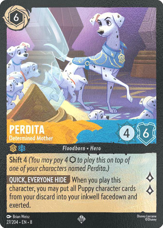 Perdita - Determined Mother - 27/204 [Reign of Jafar] [Cold Foil]