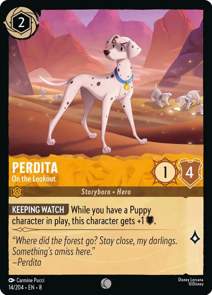 Perdita - On the Lookout - 14/204 [Reign of Jafar] [Non-Foil]
