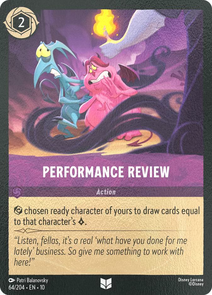 Performance Review - 64/204 [Whispers in the Well] [Cold Foil]