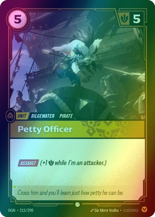 Petty Officer - 215/298 [Origins] [Foil]
