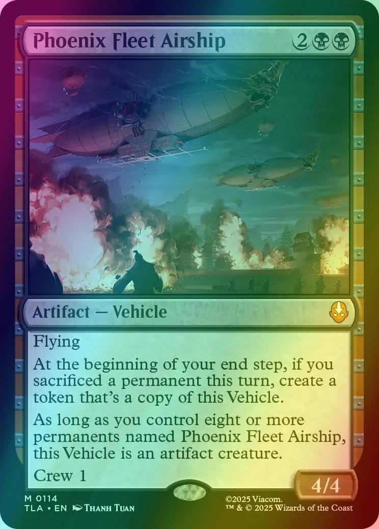 Phoenix Fleet Airship [114] [Avatar: The Last Airbender] [Foil]