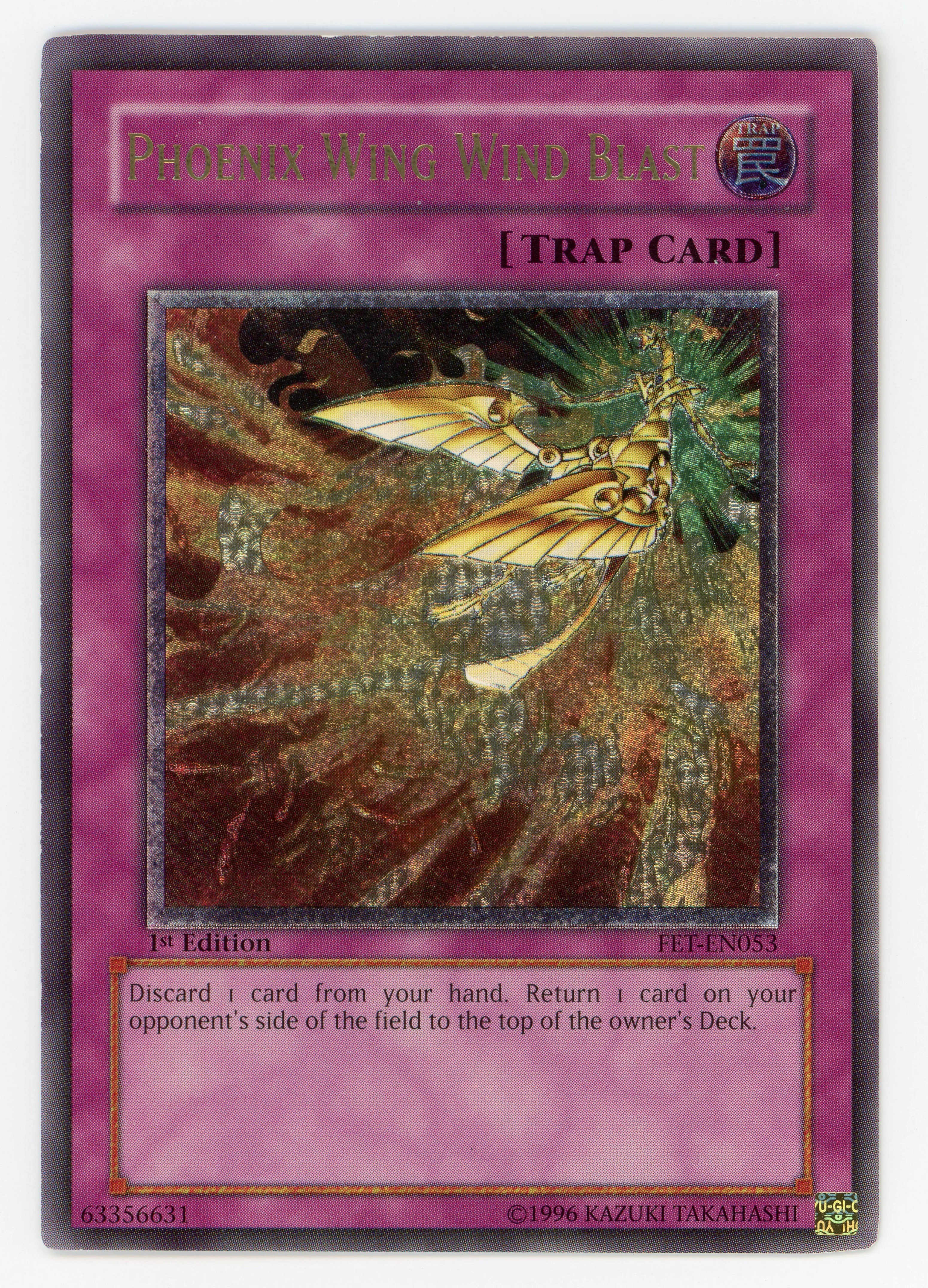 Phoenix Wing Wind Blast - FET-EN053 - Ultimate Rare - 1st Edition - Scan 13982