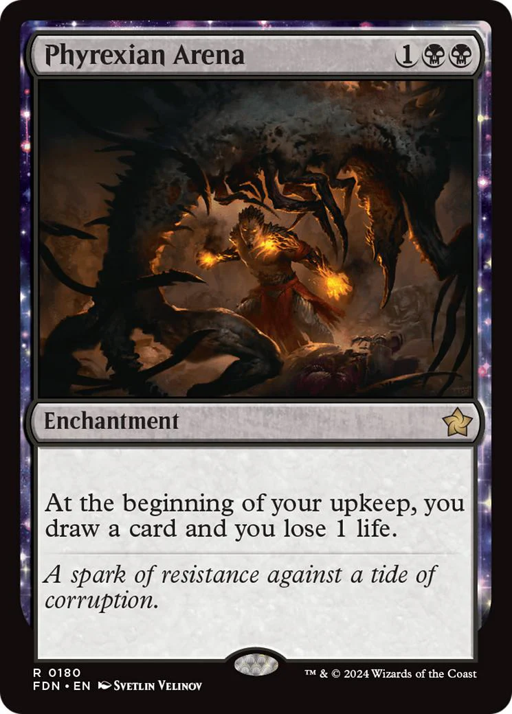 Phyrexian Arena [180] [Foundations] [Non-Foil]